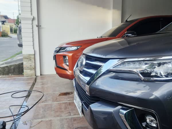 Ford Ranger and SUV interiors, JMV home service car wash, Davao City