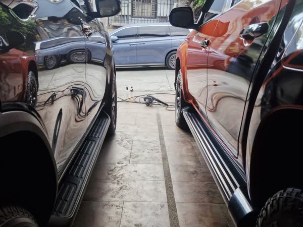 Ford Ranger and SUV interiors, JMV home service car wash, Davao City